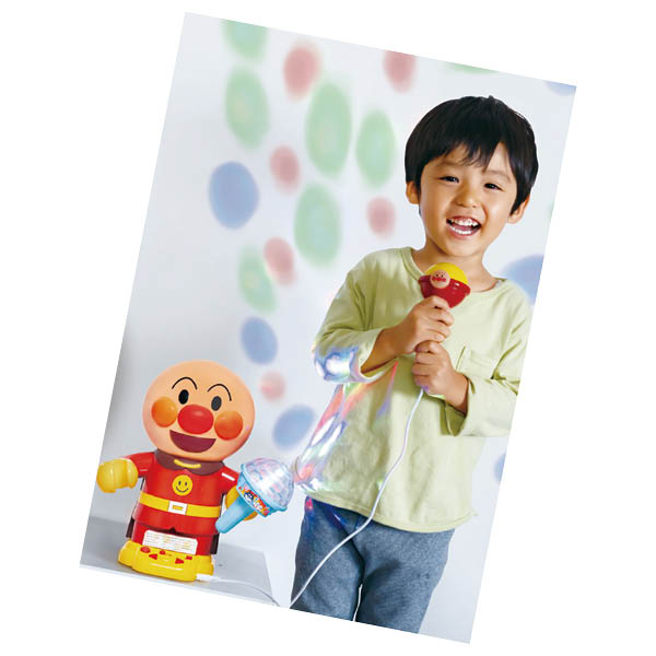 【27枚⇒26枚】光る！まわる！カラフルライトできみはスター！おうちでアンパンマンカラオケ