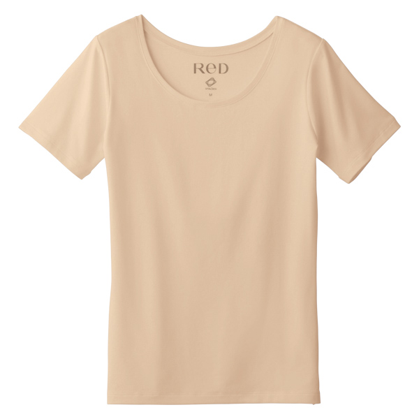 ReD　バイタルテックシリーズ Uネックインナー（女性用） ベージュ M