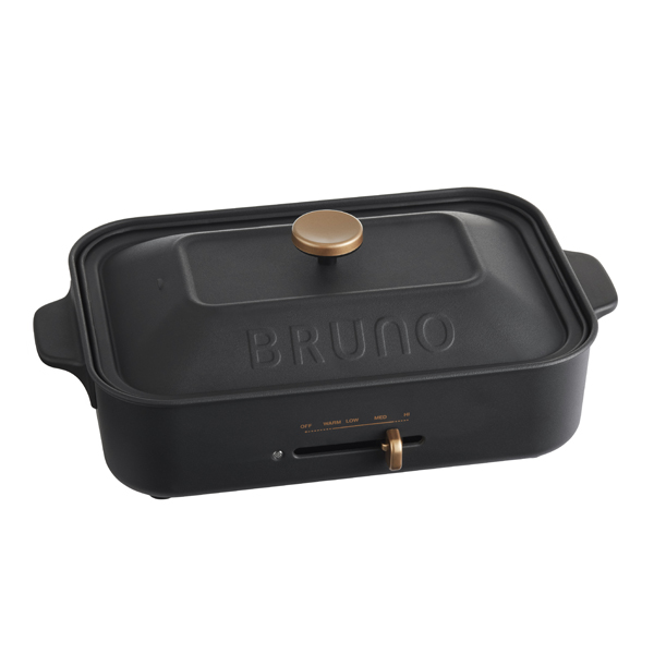 ブルーノ　コンパクトホットプレート　キャストブラック 
