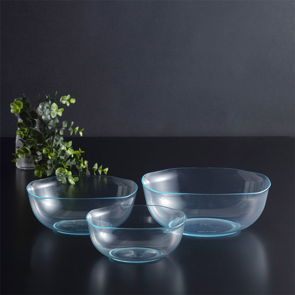 KOGU 耐熱クリアボウル3点セット